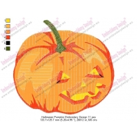 Halloween Pumpkin Embroidery Design 11